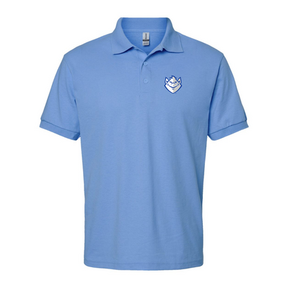 Men's Saint Louis Billikens Logo Gildan Dry Blend Jersey Polo