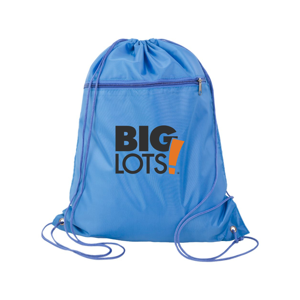 Big Lots Logo Q-Tees - Polyester Cinchpack