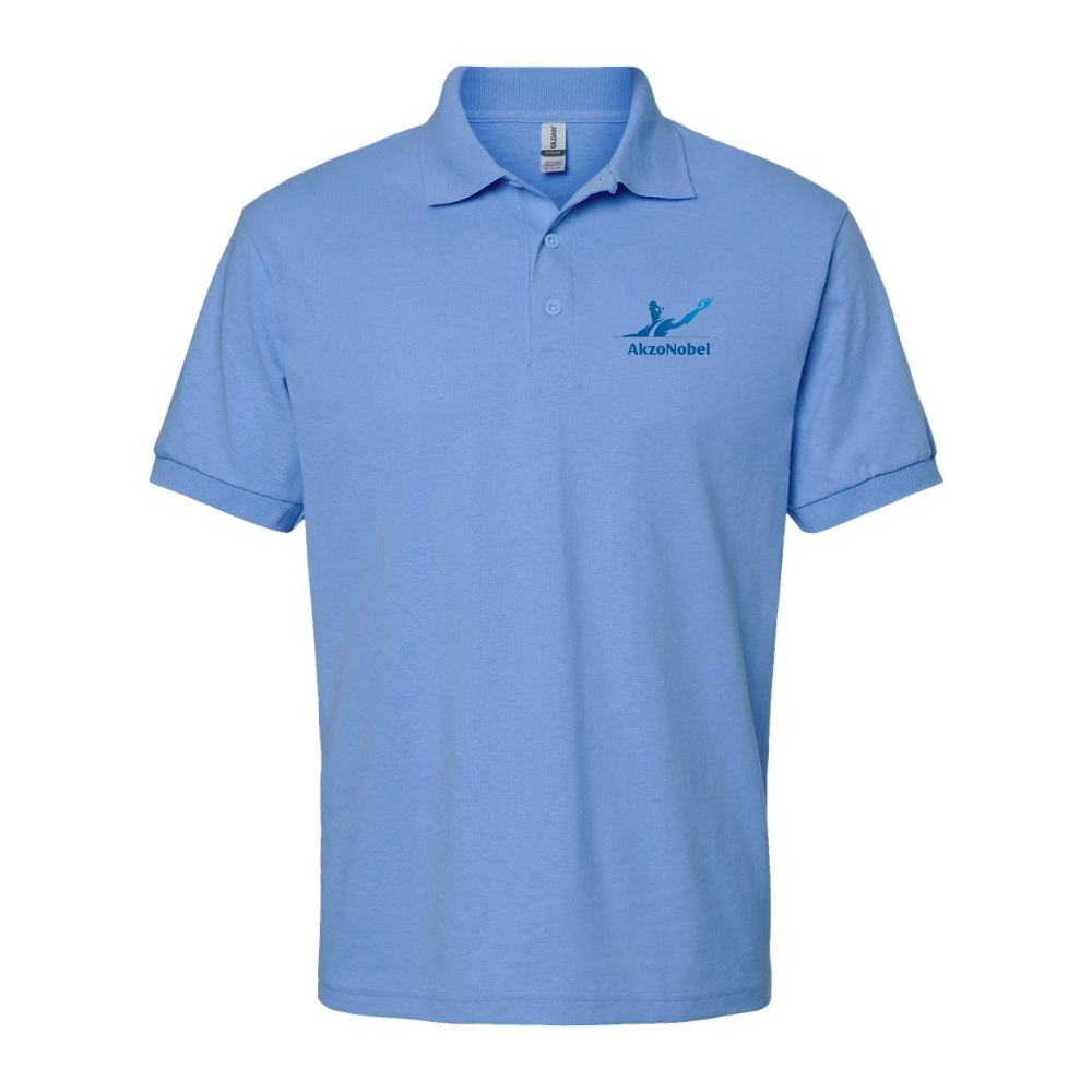 Men's AkzoNobel Logo Gildan Dry Blend Jersey Polo