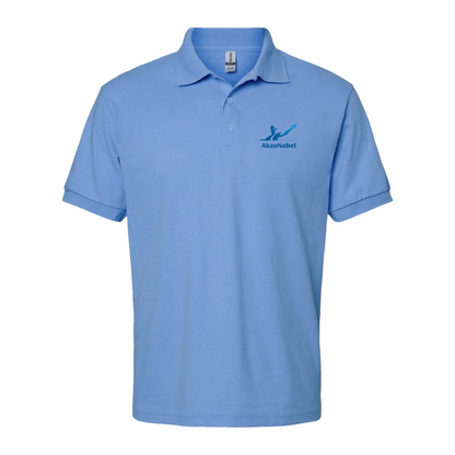 Men's AkzoNobel Logo Gildan Dry Blend Jersey Polo