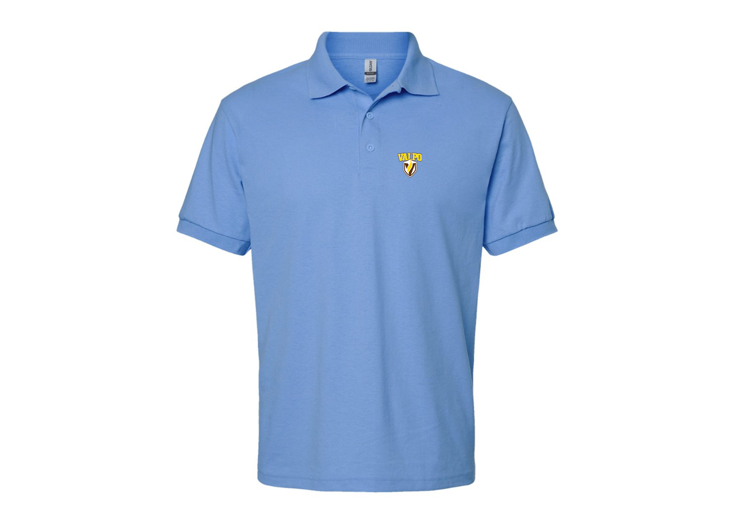 Men's Valparaiso Crusaders Gildan Dry Blend Jersey Polo
