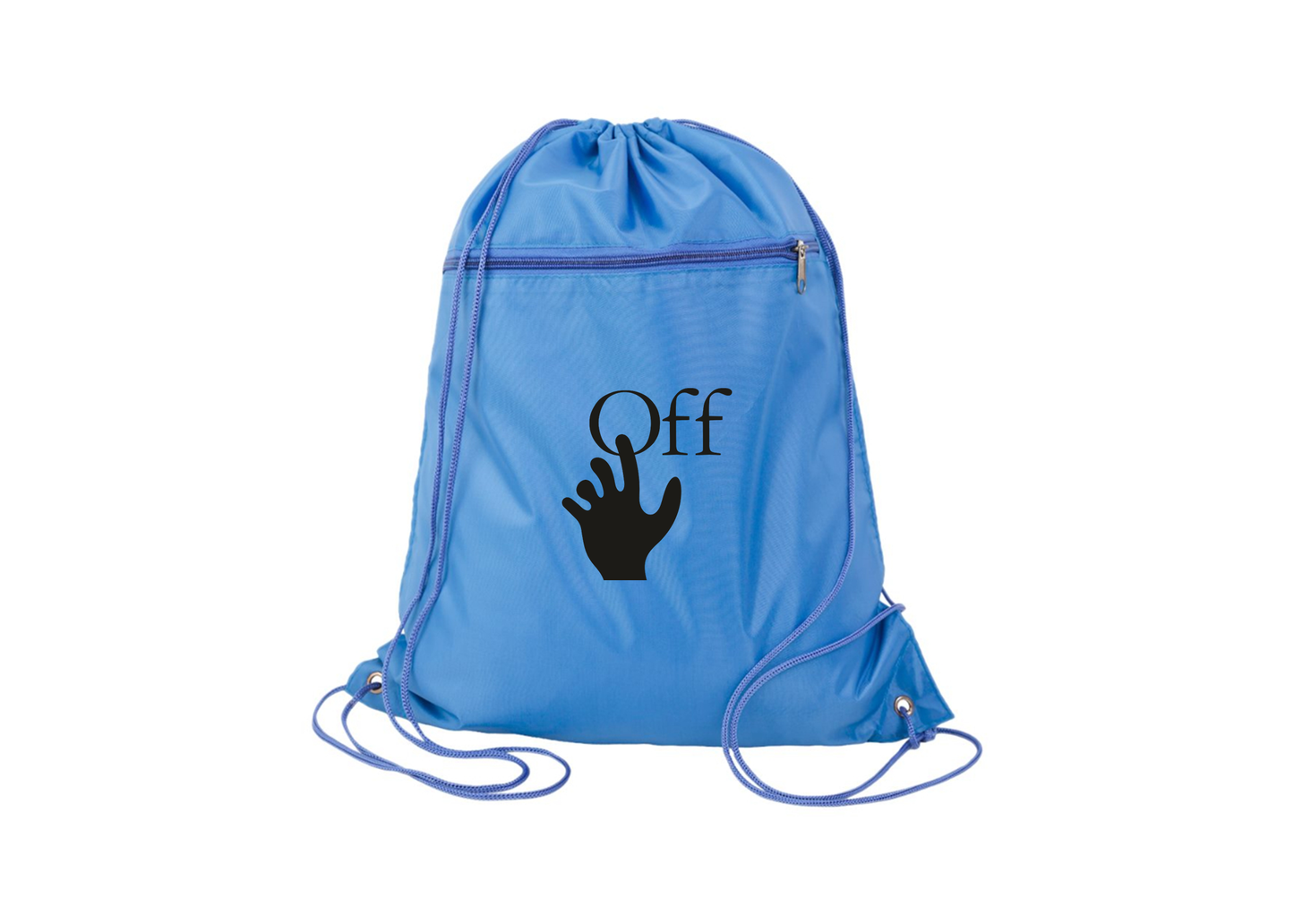 Off-White Hand Q-Tees - Polyester Cinchpack