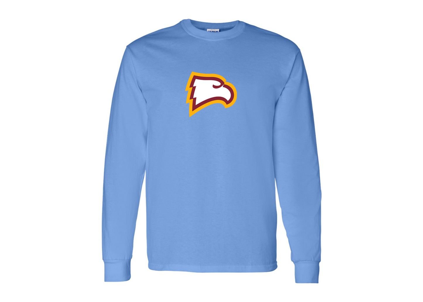 Men's Winthrop Eagles Gildan Heavy Cotton Long Sleeve T-Shirt