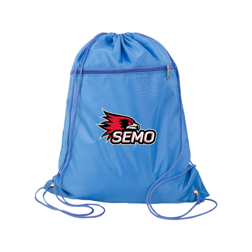 SEMO Redhawks Logo Q-Tees - Polyester Cinchpack