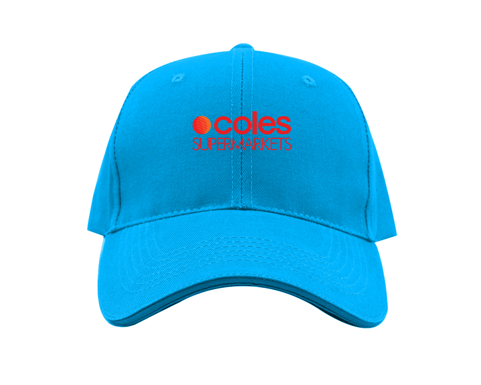 Coles Supermarket Dad Baseball Cap Hat