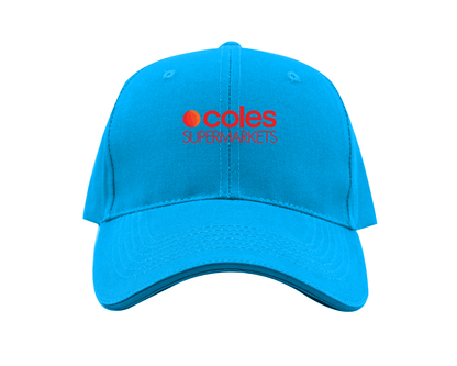 Coles Supermarket Dad Baseball Cap Hat