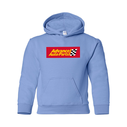 Youth Advance Auto Parts Logo Gildan Heavy Blend  Hooded Sweatshirt