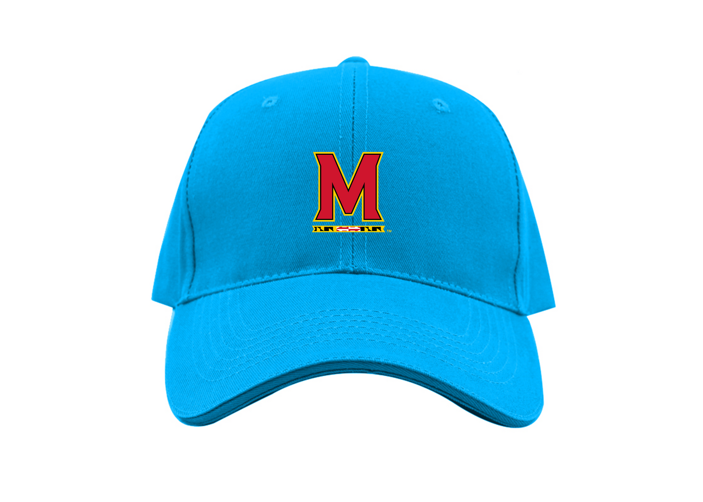 Maryland Terrapins Logo Dad Baseball Cap Hat