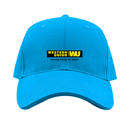 Wastern Union Logo Dad Baseball Cap Hat