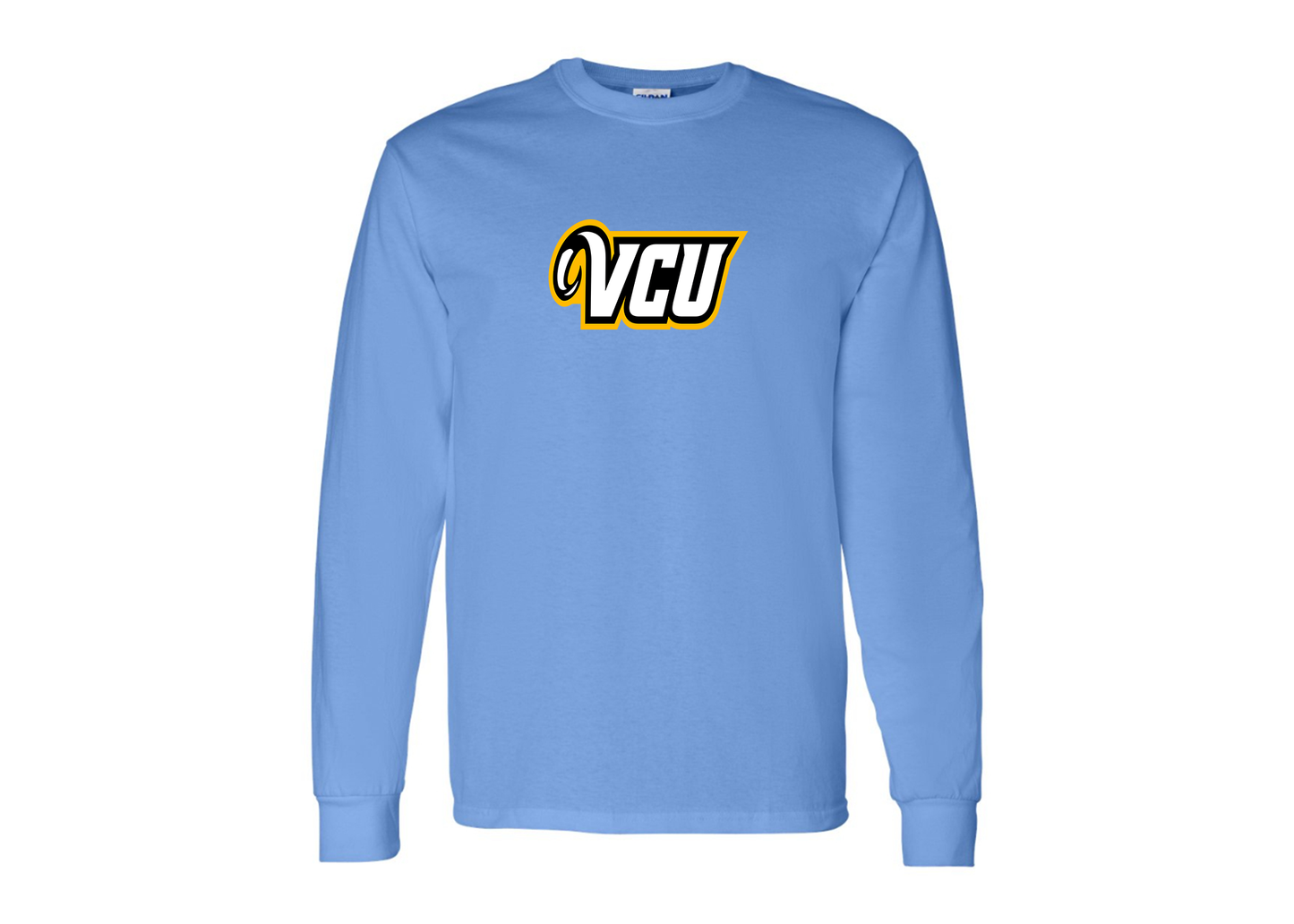 Men's Virginia Commonwealth Rams Gildan Heavy Cotton Long Sleeve T-Shirt