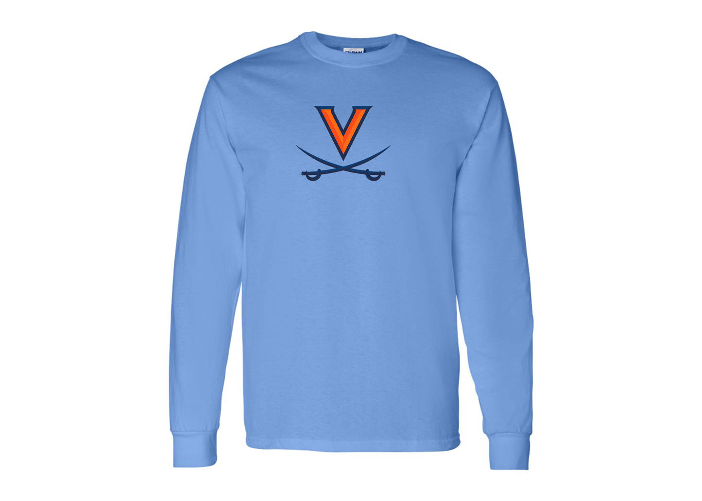 Men's Virginia Cavaliers Gildan Heavy Cotton Long Sleeve T-Shirt