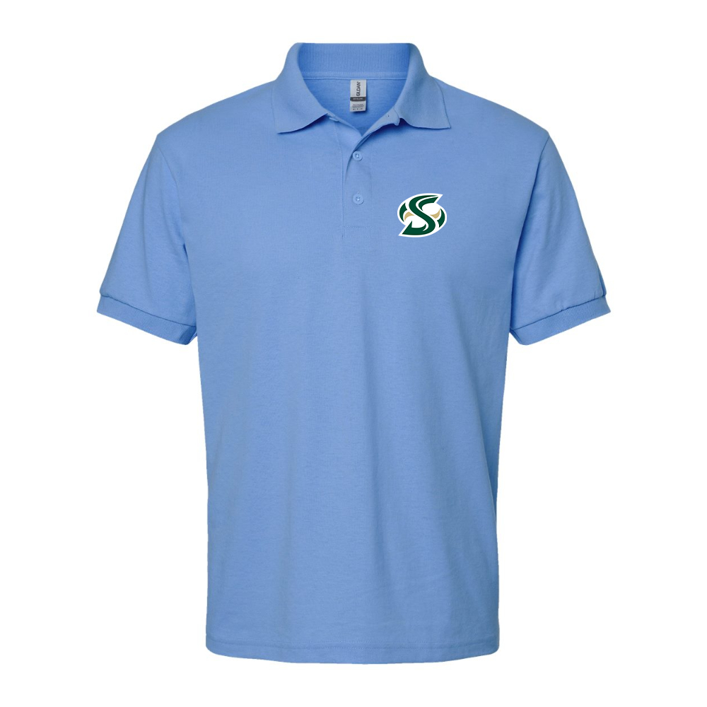 Men's Sacramento State Hornets Logo  Gildan Dry Blend Jersey Polo