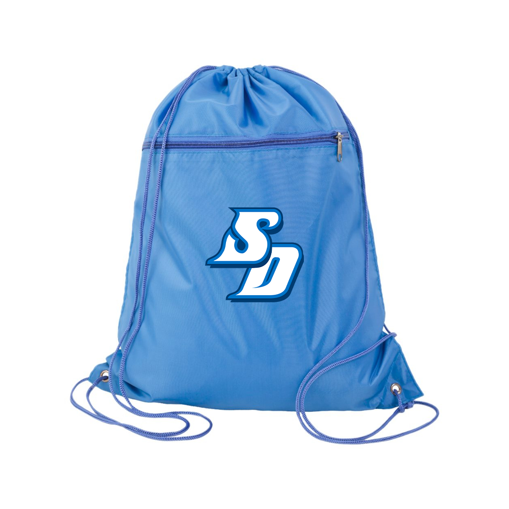 San Diego Toreros Logo Q-Tees - Polyester Cinchpack