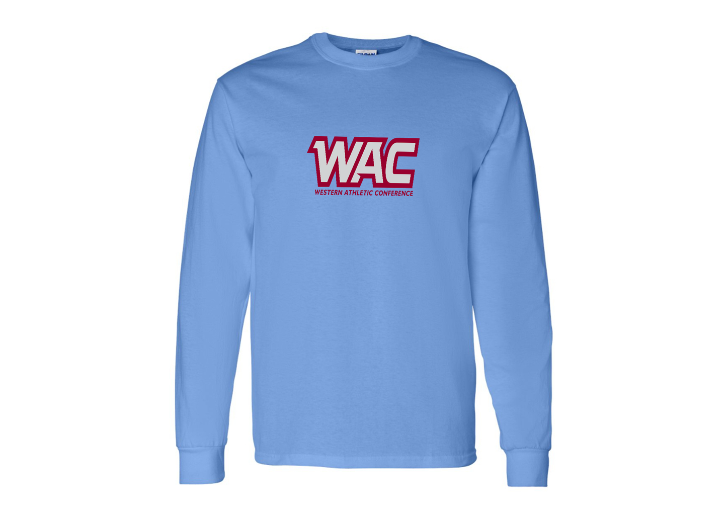 Men's Western Athletic Conference Gildan Heavy Cotton Long Sleeve T-Shirt