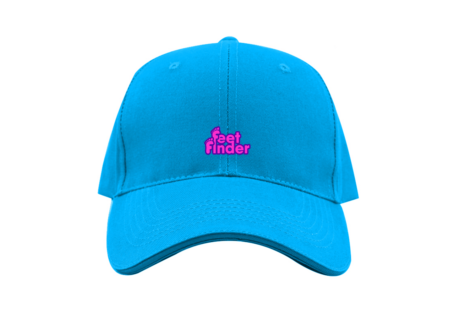 FeetFinder Logo Dad Baseball Cap Hat