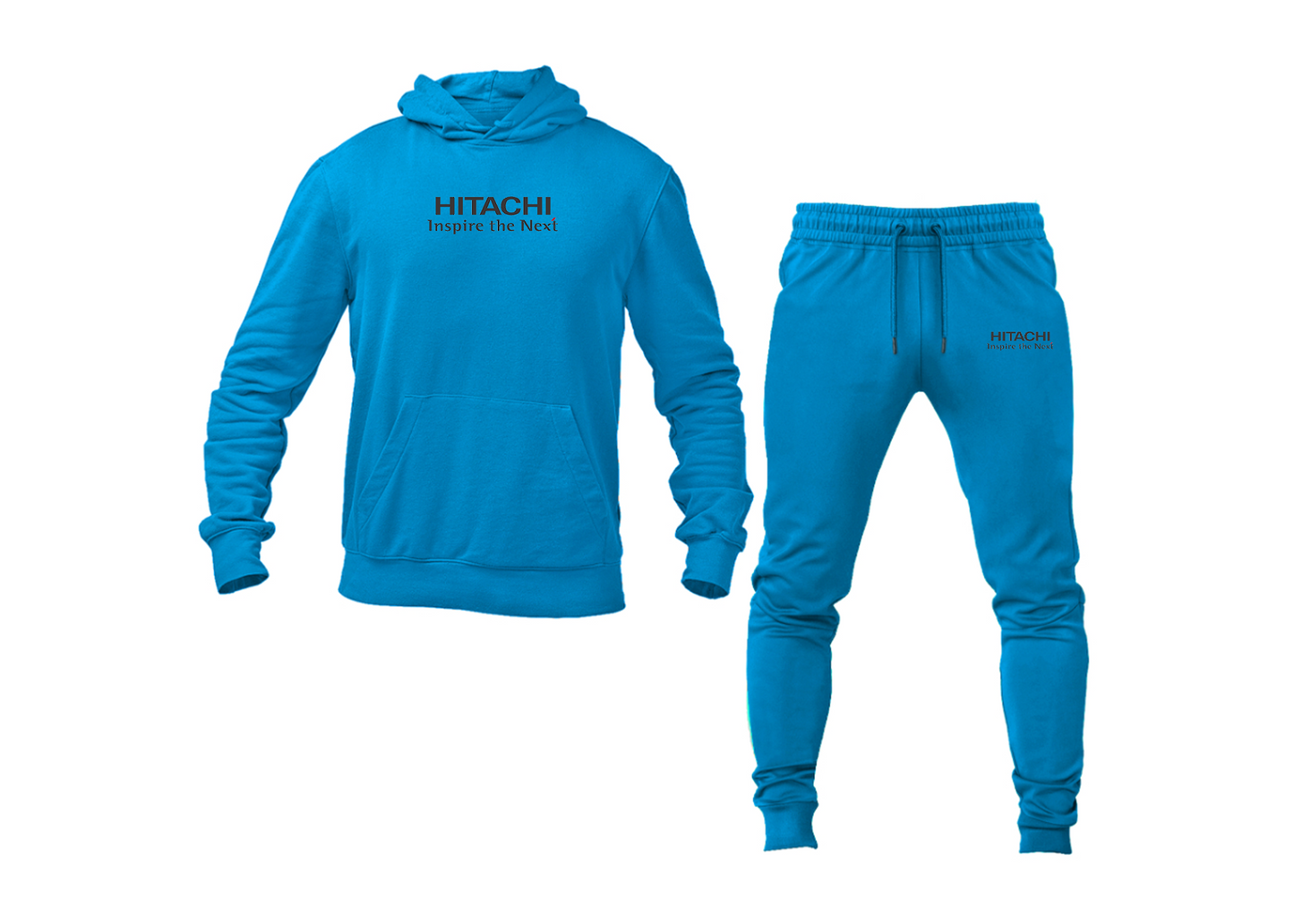 Men's Hitachi Logo Hoodie Joggers Set