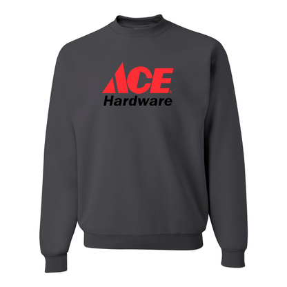 Men's ACE Hardware Logo  JERZEES NuBlend Crewneck Sweatshirt