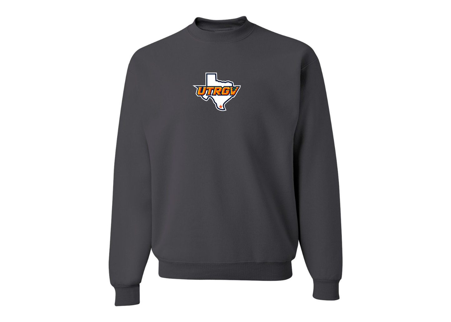 Men's UTRGV Vaqueros JERZEES NuBlend Crewneck Sweatshirt
