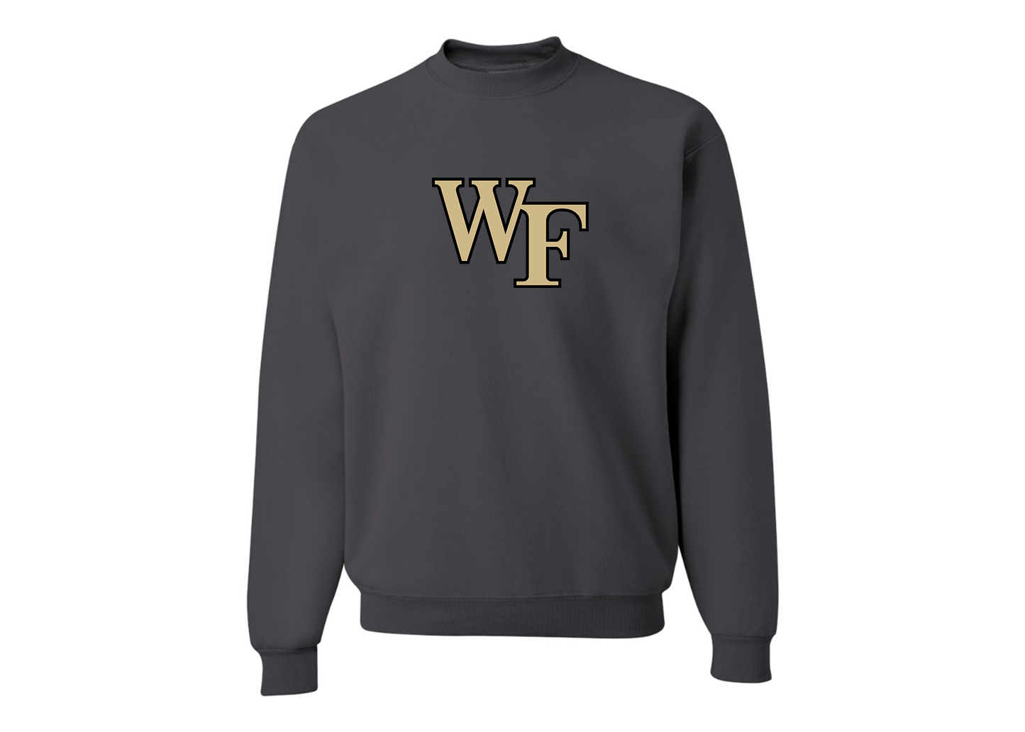 Men's Wake Forest Demon Deacons JERZEES NuBlend Crewneck Sweatshirt