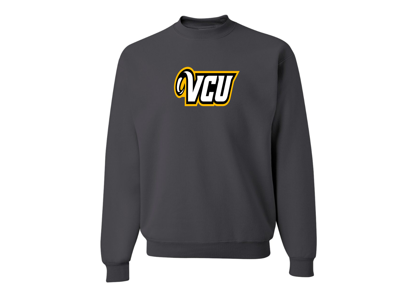 Men's Virginia Commonwealth Rams JERZEES NuBlend Crewneck Sweatshirt