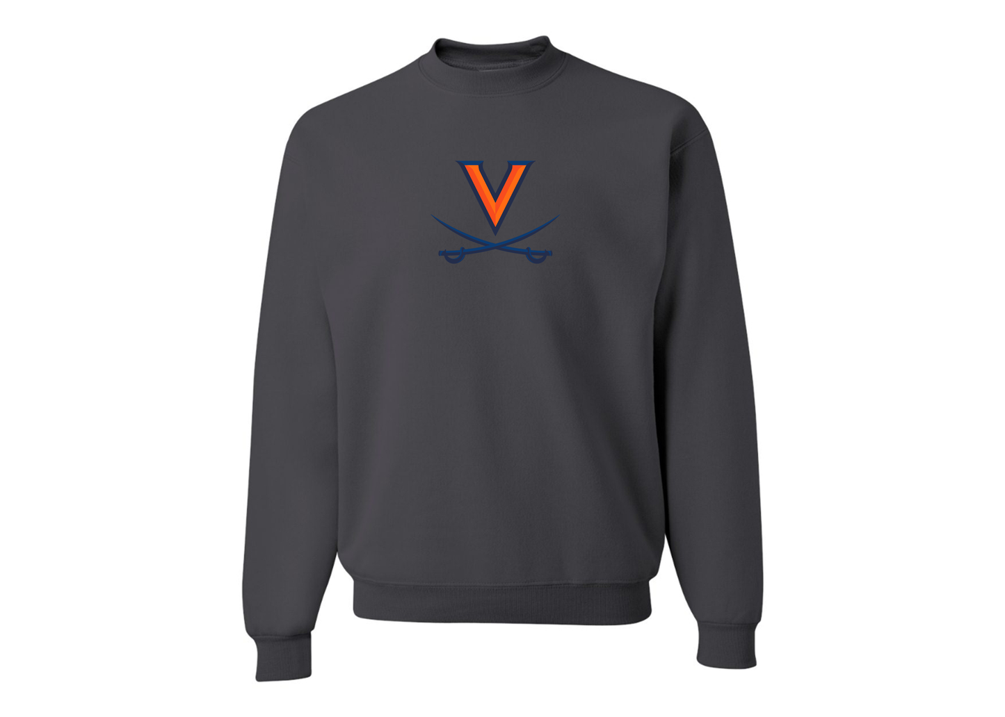 Men's Virginia Cavaliers JERZEES NuBlend Crewneck Sweatshirt