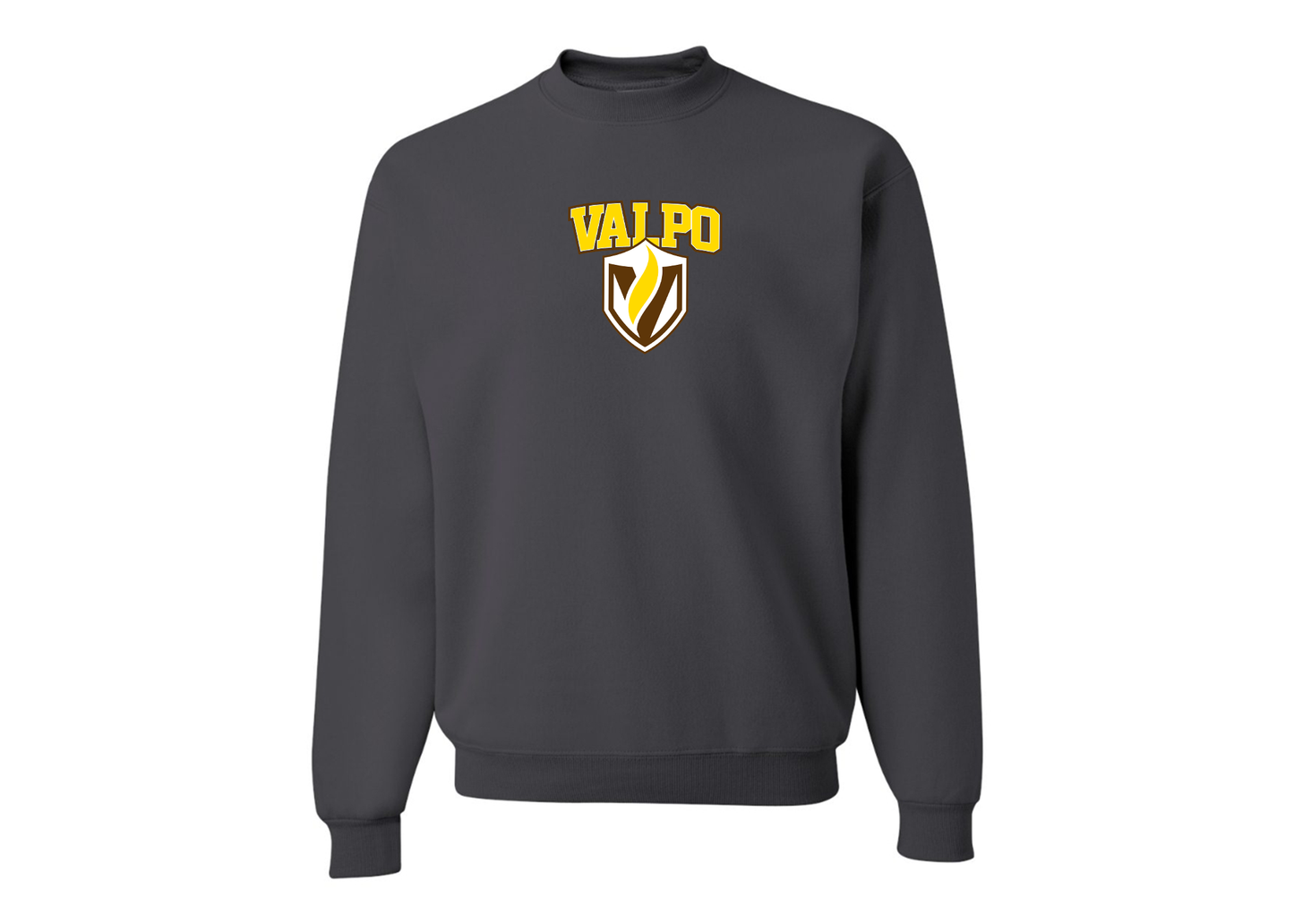 Men's Valparaiso Crusaders JERZEES NuBlend Crewneck Sweatshirt