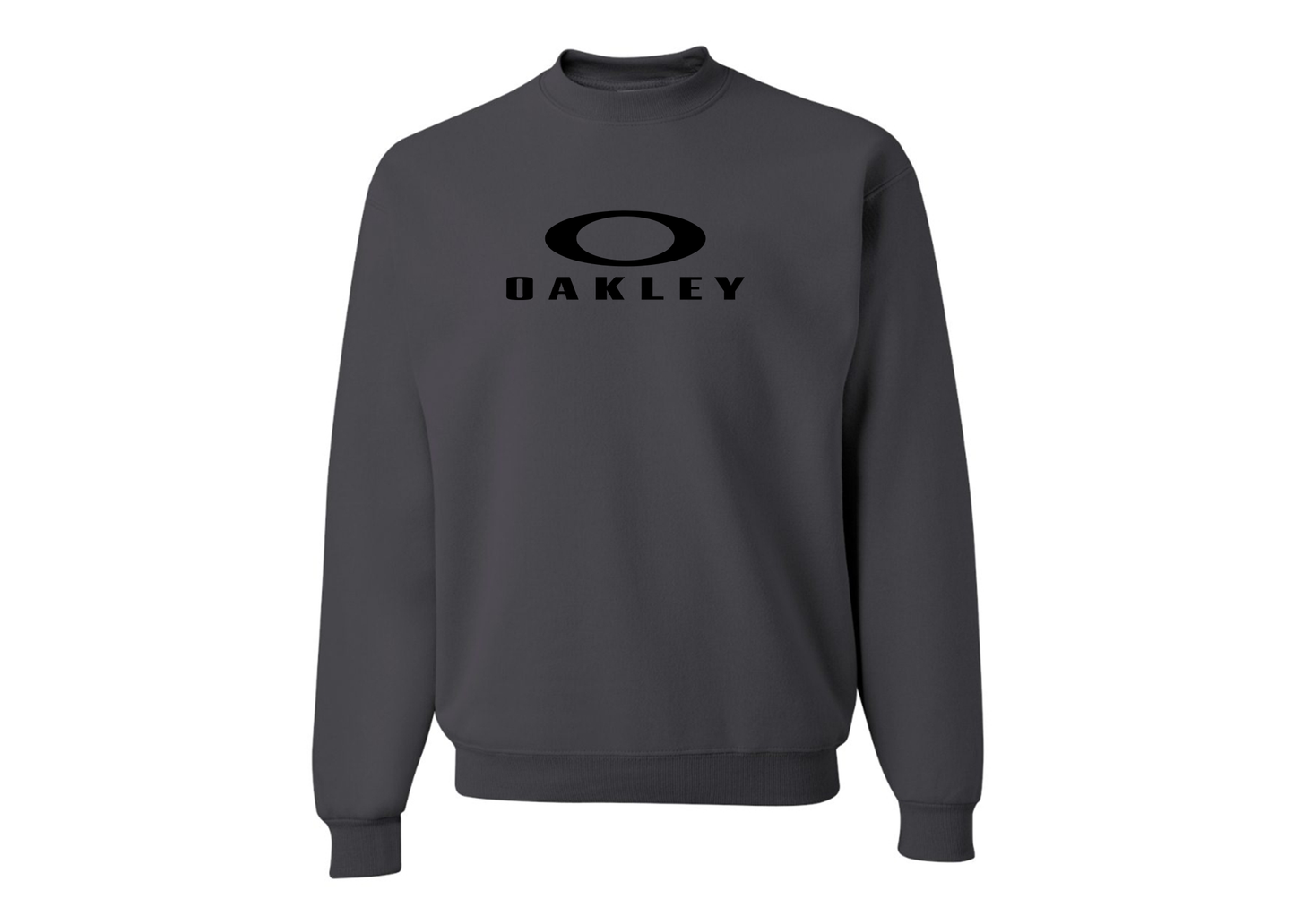 Men's Oakley Logo JERZEES NuBlend Crewneck Sweatshirt