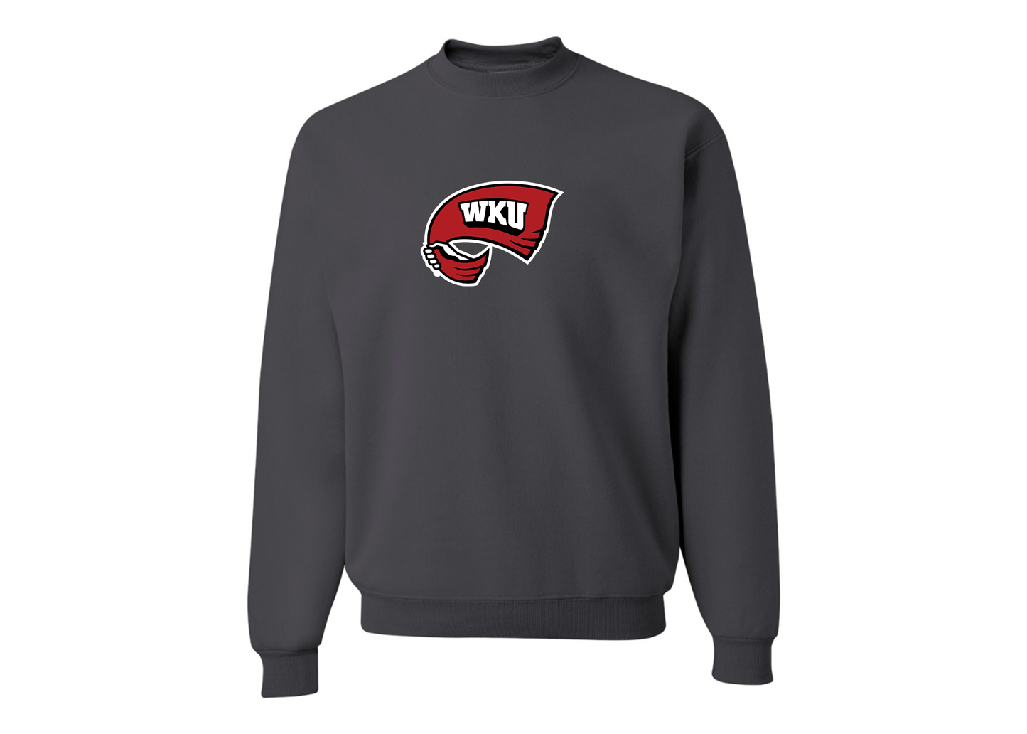 Men's Western Kentucky Hilltoppers JERZEES NuBlend Crewneck Sweatshirt