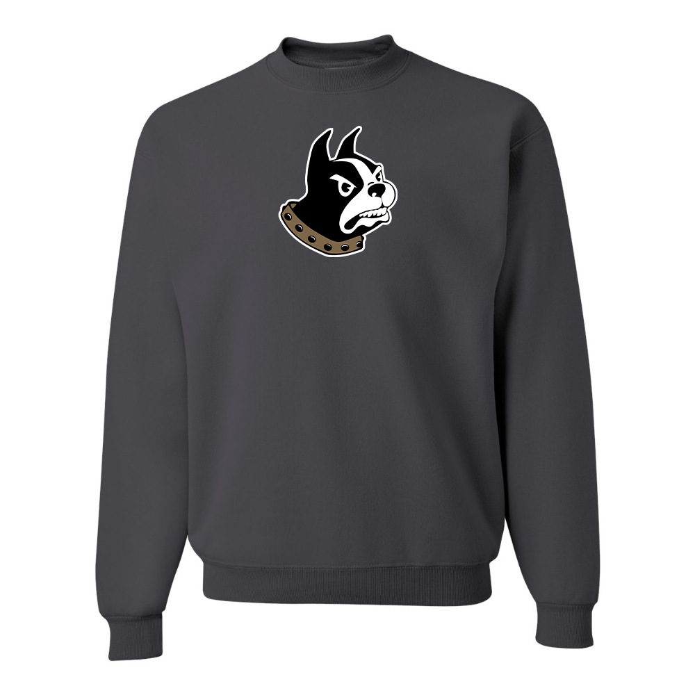Men's Wofford Terriers JERZEES NuBlend Crewneck Sweatshirt