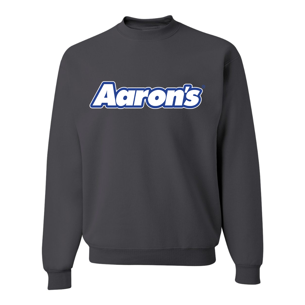 Men's Aaron_s Logo  JERZEES NuBlend Crewneck Sweatshirt