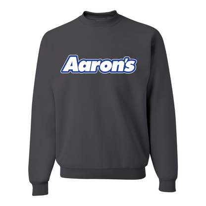 Men's Aaron_s Logo  JERZEES NuBlend Crewneck Sweatshirt