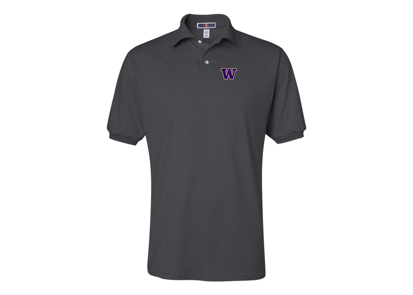 Men's Washington Huskies JERZEES  SpotShield polo