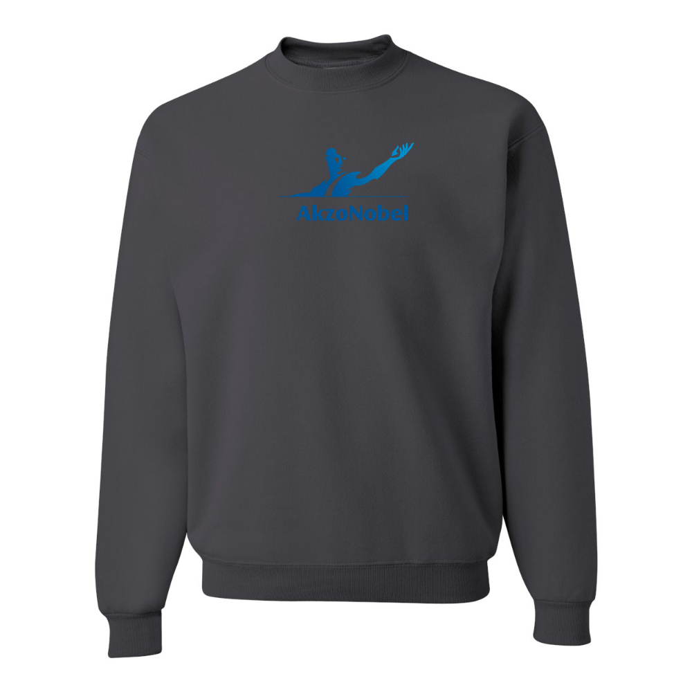 Men's AkzoNobel Logo JERZEES NuBlend Crewneck Sweatshirt