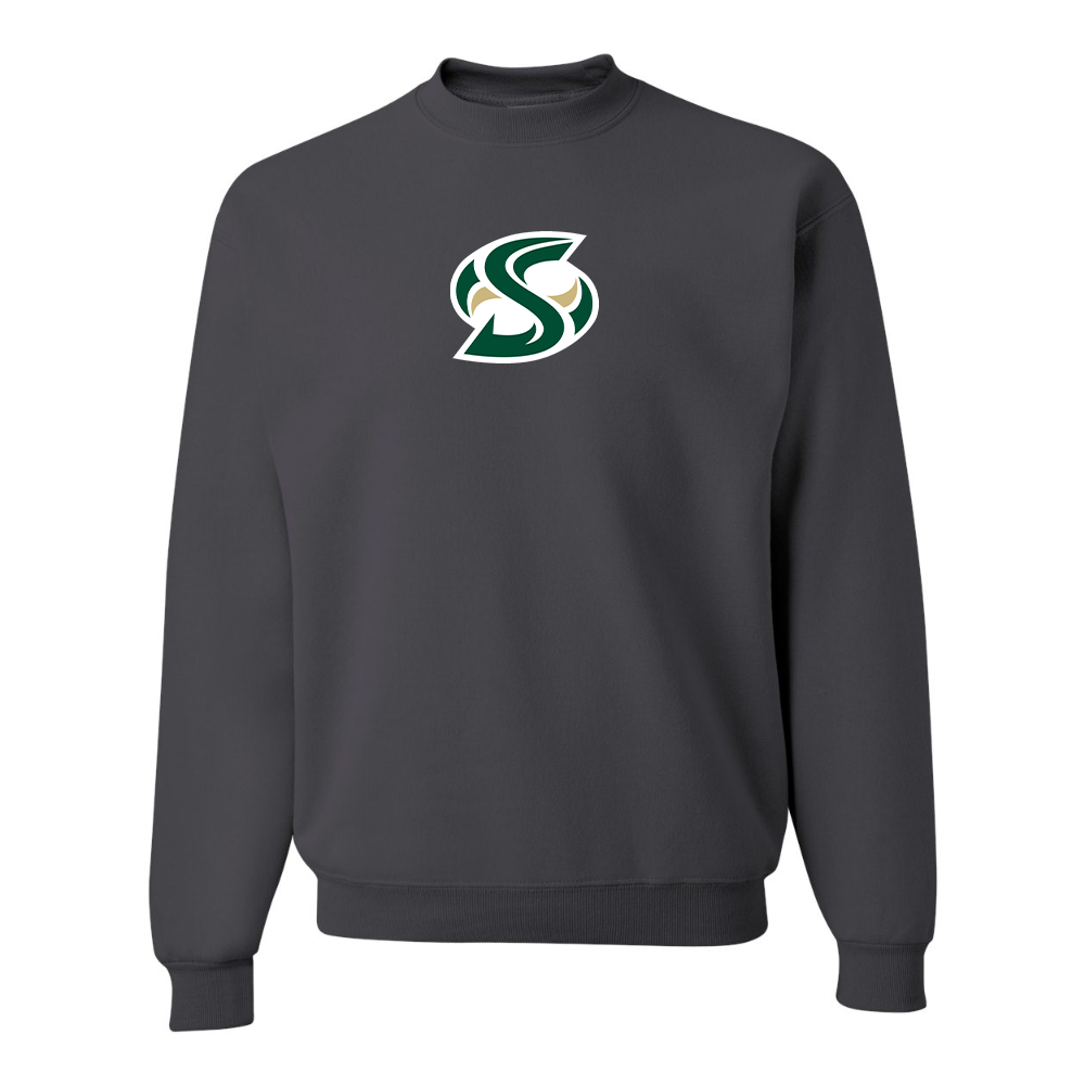 Men's Sacramento State Hornets Logo   JERZEES NuBlend Crewneck Sweatshirt