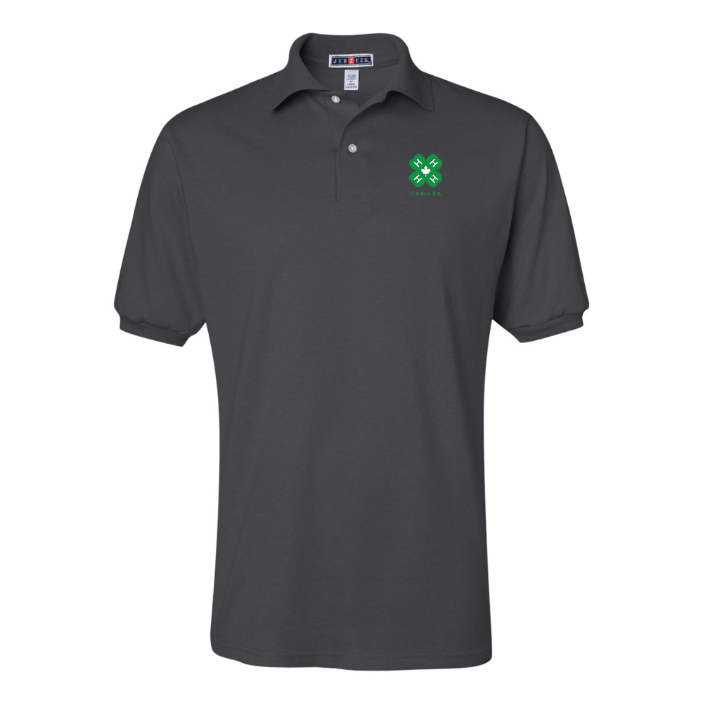 Men's 4H Canada Logo JERZEES  SpotShield polo