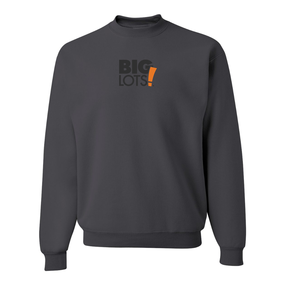 Men's Big Lots Logo  JERZEES NuBlend Crewneck Sweatshirt