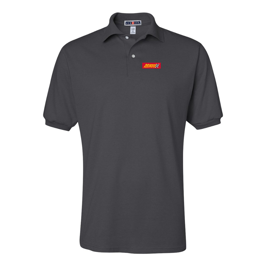 Men's Advance Auto Parts Logo JERZEES  SpotShield polo