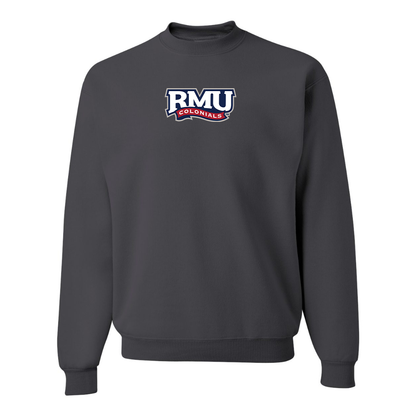 Men's Robert Morris Colonials Logo JERZEES NuBlend Crewneck Sweatshirt