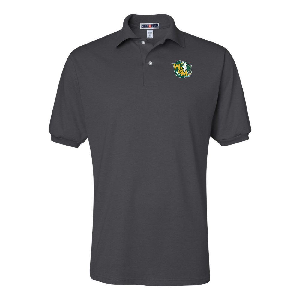 Men's William and Mary Tribe JERZEES  SpotShield polo