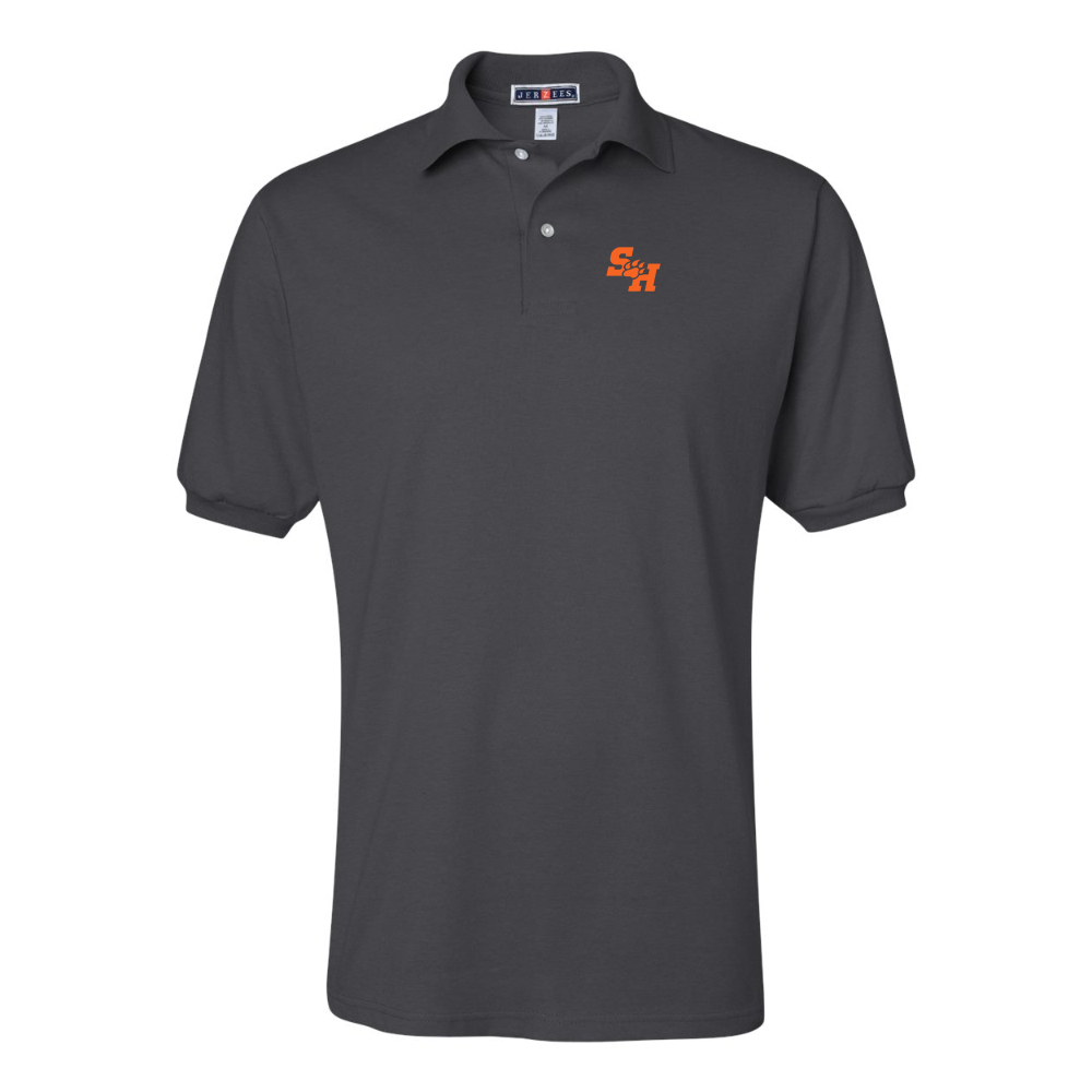 Men's Sam Houston State Bearkats Logo JERZEES  SpotShield polo