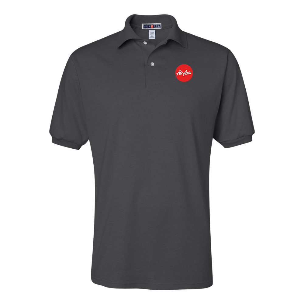 Men's Air Asia Logo JERZEES  SpotShield polo
