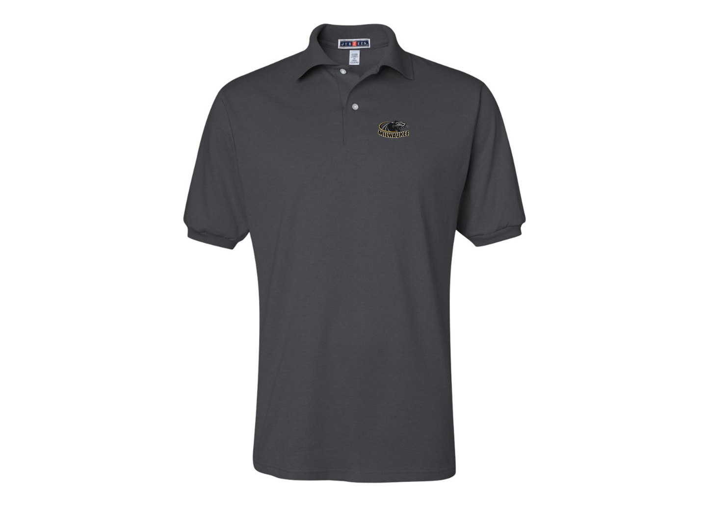 Men's Wisconsin Milwaukee Panthers JERZEES  SpotShield polo