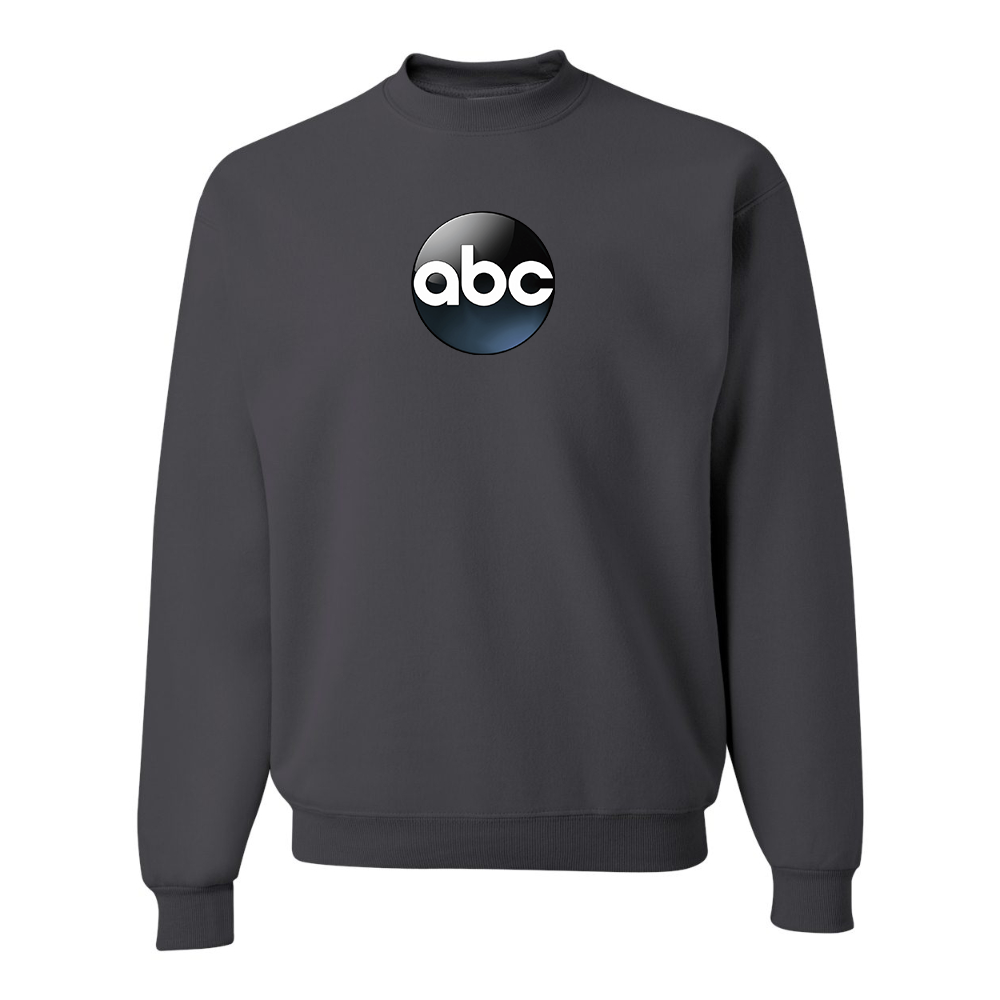 Men's Abc Logo  JERZEES NuBlend Crewneck Sweatshirt