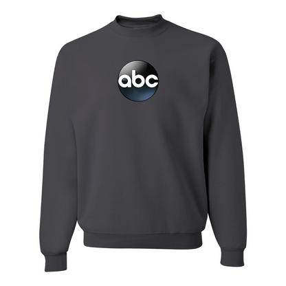 Men's Abc Logo  JERZEES NuBlend Crewneck Sweatshirt