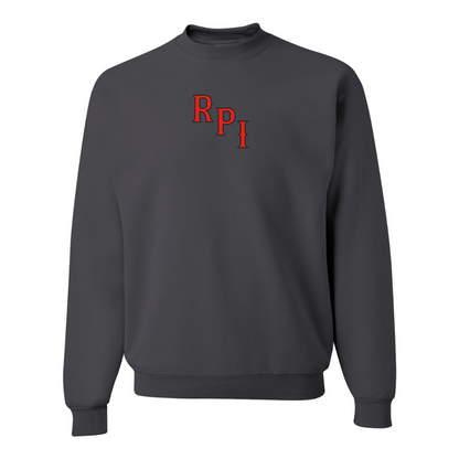Men's RPI Engineers Logo JERZEES NuBlend Crewneck Sweatshirt