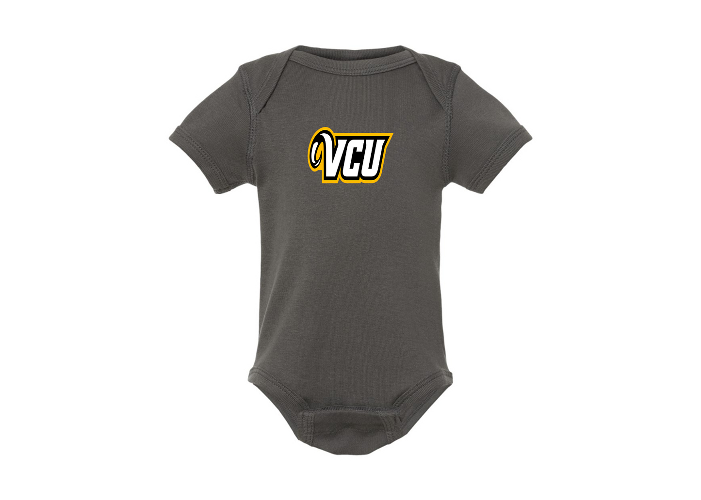 Virginia Commonwealth Rams Rabbit Skins Infant Baby Rib Bodysuit