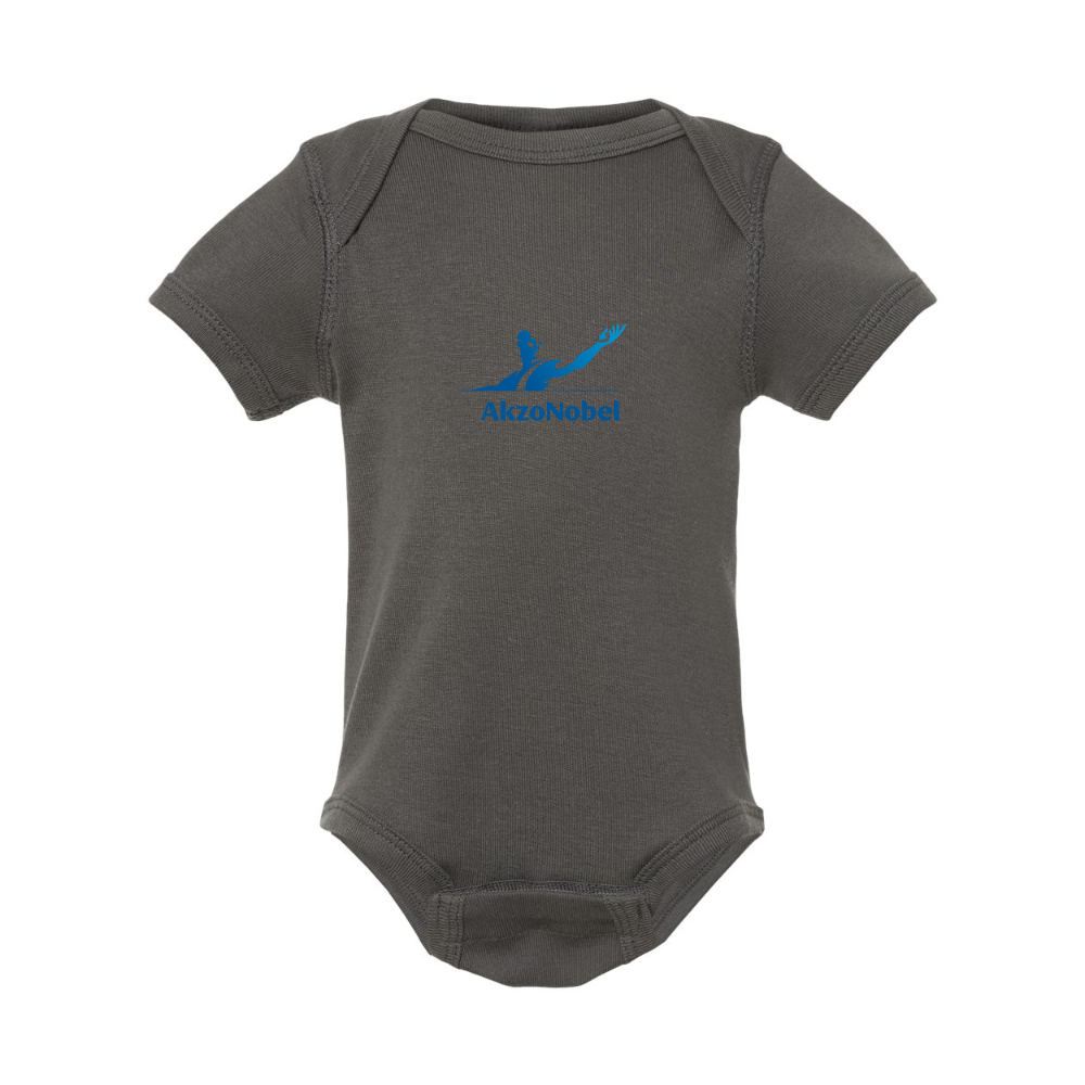 AkzoNobel Logo  Rabbit Skins Infant Baby Rib Bodysuit
