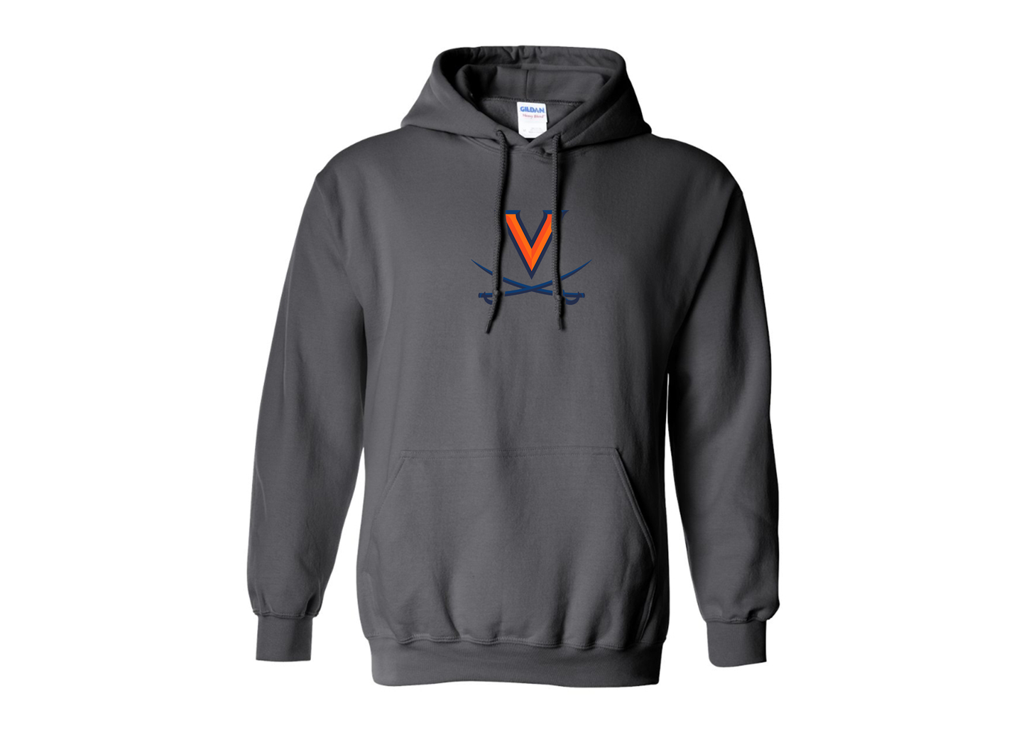 Men's Virginia Cavaliers Gildan  Heavy Blend Hooded Sweatshirt