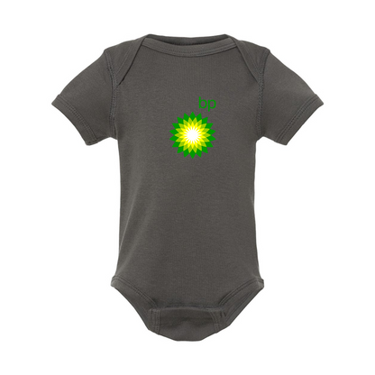 BP Oil Logo Rabbit Skins Infant Baby Rib Bodysuit