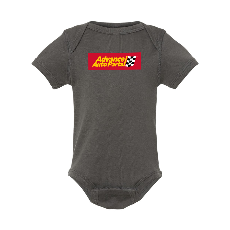 Advance Auto Parts Logo  Rabbit Skins Infant Baby Rib Bodysuit